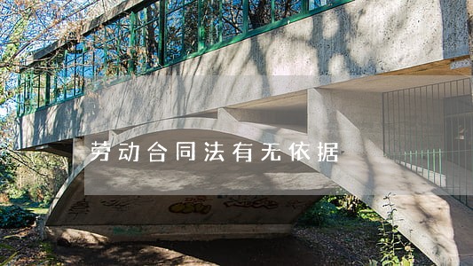 劳动合同法有无依据 劳动合同法有无依据