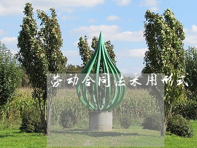 劳动合同法采用形式 劳动合同法采用形式