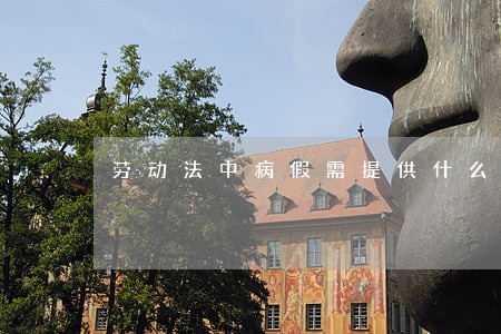 劳动法中病假需提供什么证明 劳动法中病假需提供什么证明