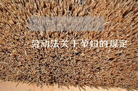 劳动法关于孕妇的规定