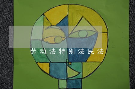 劳动法特别法民法 劳动法特别法民法
