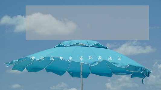 劳动法规定离职承诺书 劳动法规定离职承诺书