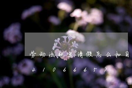 劳动法规定请假怎么扣日工资/2023021066657 劳动法规定请假怎么扣日工资/2023021066657