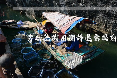 劳动法试用期辞退需提前三天 劳动法试用期辞退需提前三天
