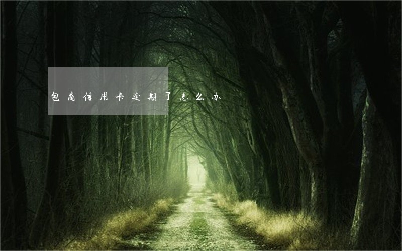 包商信用卡逾期了怎么办 包商信用卡逾期了怎么办