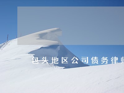 包头地区公司债务律师费用 包头地区公司债务律师费用