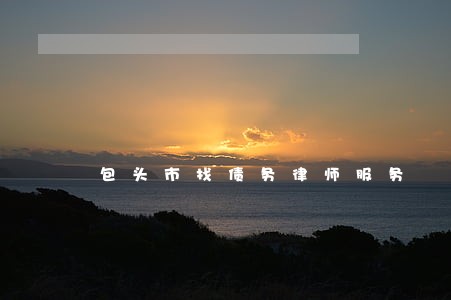包头市找债务律师服务 包头市找债务律师服务