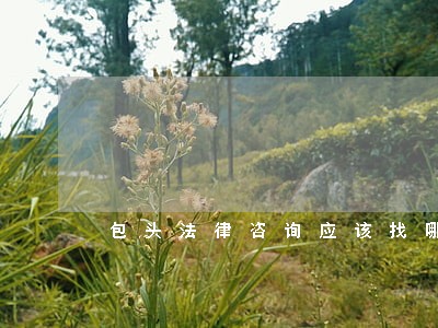 包头法律咨询应该找哪里 包头法律咨询应该找哪里