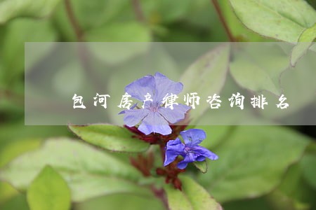 包河房产律师咨询排名 包河房产律师咨询排名