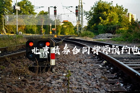 北京债务合同律师预约电话 北京债务合同律师预约电话