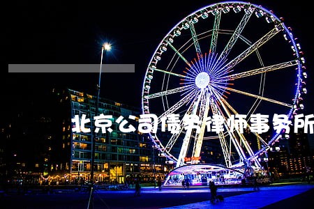 北京公司债务律师事务所 北京公司债务律师事务所