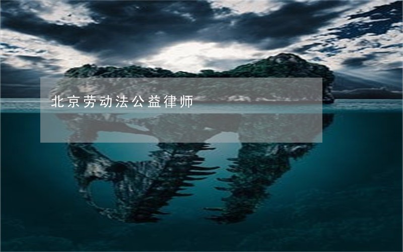 北京劳动法公益律师 北京劳动法公益律师