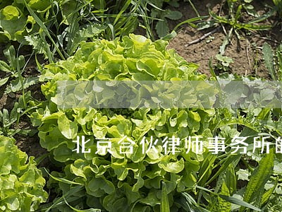 北京合伙律师事务所的变更 北京合伙律师事务所的变更