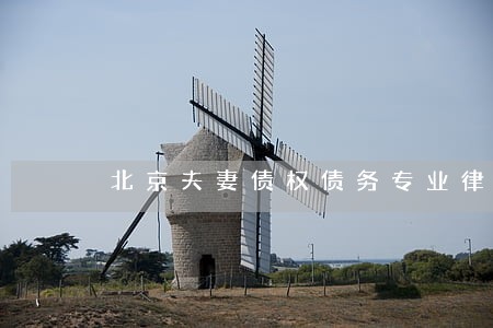 北京夫妻债权债务专业律师