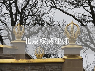 北京权威律师 北京权威律师