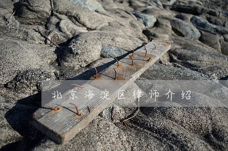 北京海淀区律师介绍 北京海淀区律师介绍