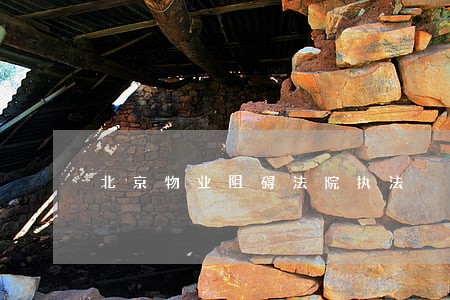 北京物业阻碍法院执法 北京物业阻碍法院执法