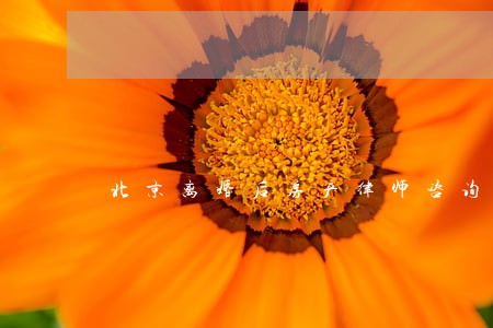 北京离婚后房产律师咨询 北京离婚后房产律师咨询