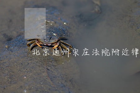 北京通州宋庄法院附近律师事务所 北京通州宋庄法院附近律师事务所