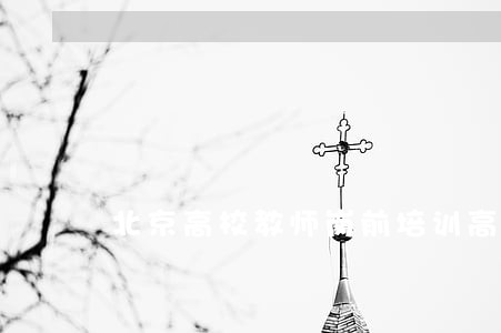 北京高校教师岗前培训高等教育法规 北京高校教师岗前培训高等教育法规
