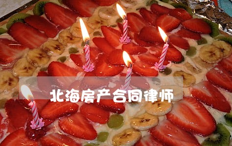 北海房产合同律师