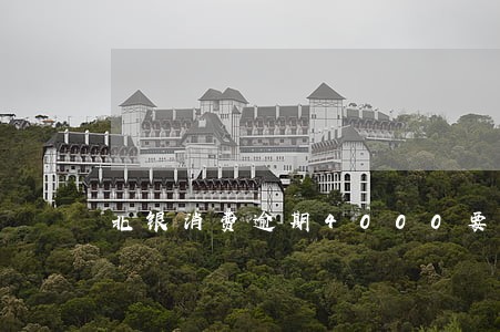 北银消费逾期4000要被诉讼 北银消费逾期4000要被诉讼