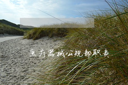 医疗器械公规部职责 医疗器械公规部职责