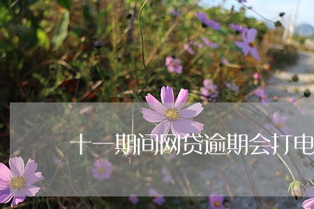 十一期间网贷逾期会打电话吗 十一期间网贷逾期会打电话吗