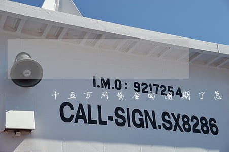 十五万网贷全面逾期了怎么办