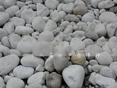 十八届四中全律师 十八届四中全律师