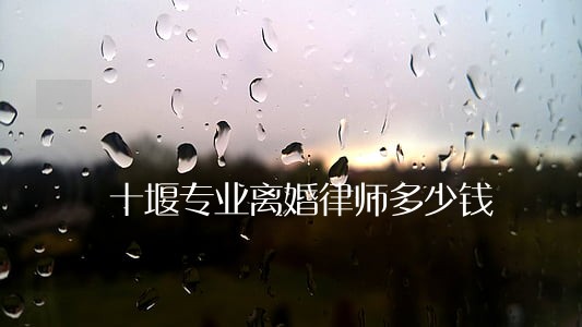 十堰专业离婚律师多少钱 十堰专业离婚律师多少钱
