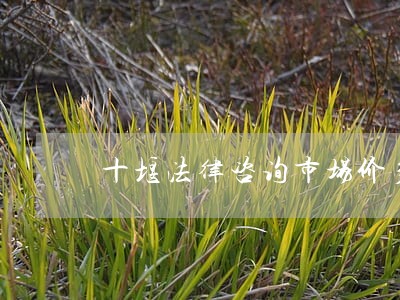 十堰法律咨询市场价多少 十堰法律咨询市场价多少