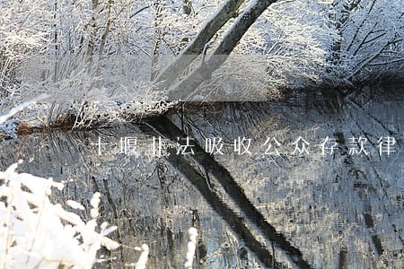 十堰非法吸收公众存款律师 十堰非法吸收公众存款律师