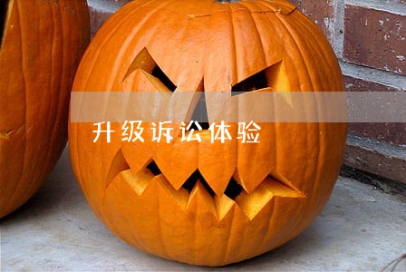 升级诉讼体验 升级诉讼体验