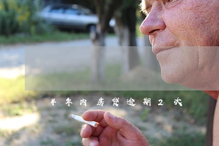 半年内房贷逾期2次 半年内房贷逾期2次