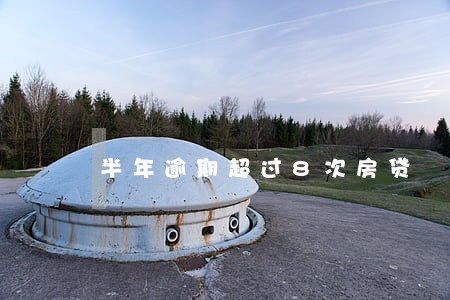 半年逾期超过8次房贷 半年逾期超过8次房贷