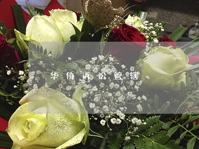 华侨诉讼管辖