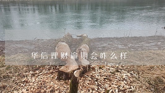 华信理财逾期会咋么样