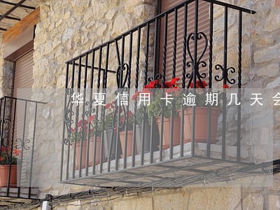 华夏信用卡逾期几天会上征信吗