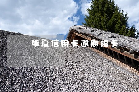 华夏信用卡逾期限卡
