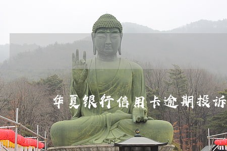 华夏银行信用卡逾期投诉信怎么写