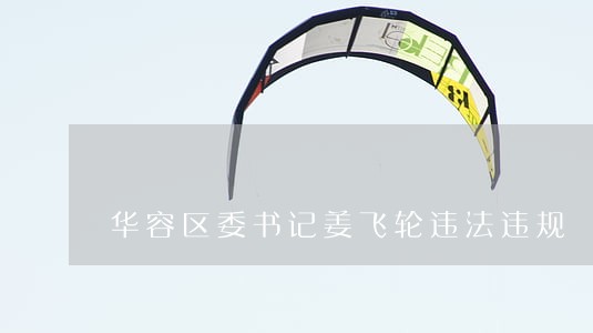 华容区委书记姜飞轮违法违规