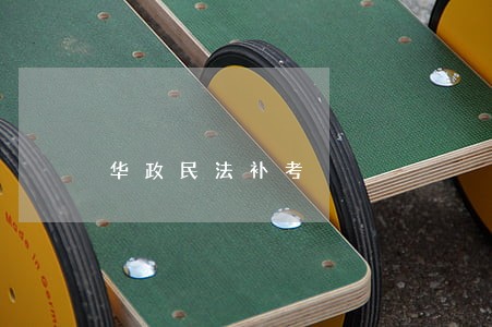 华政民法补考 华政民法补考