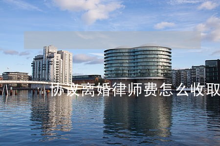 协议离婚律师费怎么收取 协议离婚律师费怎么收取