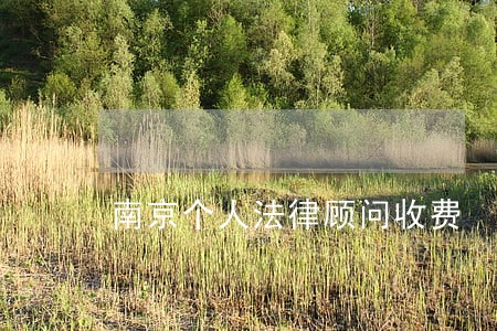 南京个人法律顾问收费 南京个人法律顾问收费