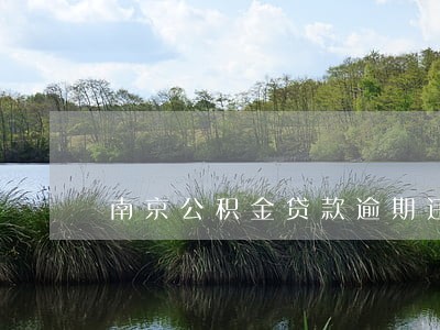 南京公积金贷款逾期违约金 南京公积金贷款逾期违约金