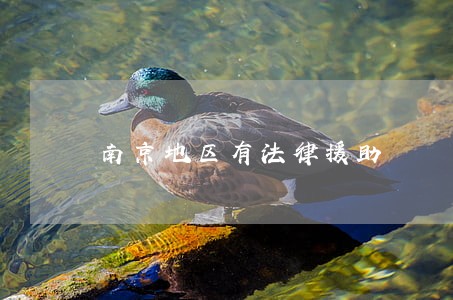 南京地区有法律援助 南京地区有法律援助