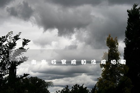 南京检察院和法院招聘 南京检察院和法院招聘