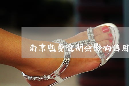 南京电费逾期会影响信用吗 南京电费逾期会影响信用吗