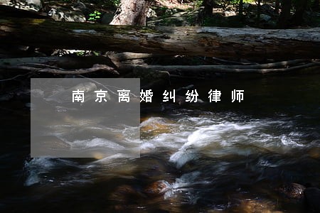 南京离婚纠纷律师